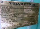 Used Volvo 515 kW Diesel Generator Set, serial #0123073/03. Volvo Penta model TAD 1631 GE diesel engine rated 750 hp @ 1800 rpm, serial #2 160 041935. Stamford 3/60/480V, 800 amp mainline circuit bre...