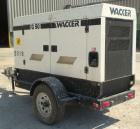 Used Wacker G50 Mobile Diesel Generator Set, 42 kW standby, 38 kW prime. Wacker serial# 5534556. John Deere model 4045DF270D engine, serial# PE40450415845 . Marathon Magnaplus generator end 3/60/208/...