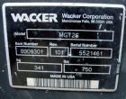 Used Wacker G50 Mobile Diesel Generator Set, 42 kW standby, 38 kW prime. John Deere model 4045DF270D engine, serial #PE40450415845. Marathon Magnaplus generator end 3/60/208/240/460/480V also rated 1...