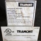 Unused-Tramount enclosure with 880 gal UL sub-base tank designed for CAT C-15