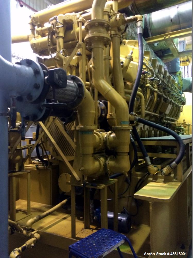 Used Caterpillar Engine Type: G3616 Spark Ignited.