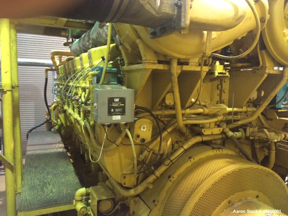 Used Caterpillar Engine Type: G3616 Spark Ignited.
