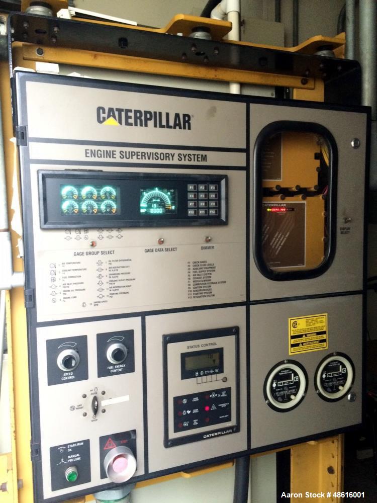 Used Caterpillar Engine Type: G3616 Spark Ignited.