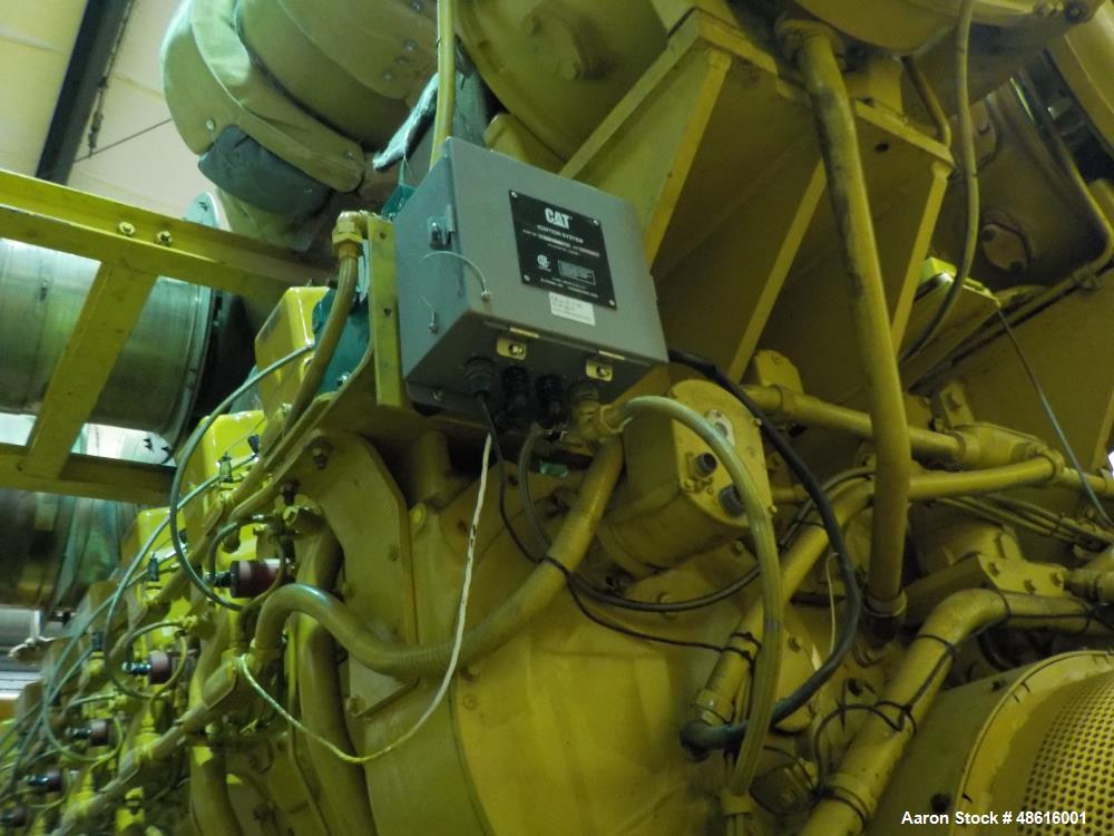 Used Caterpillar Engine Type: G3616 Spark Ignited.