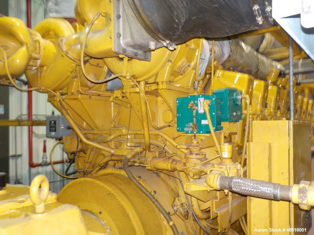 Used Caterpillar Engine Type: G3616 Spark Ignited.