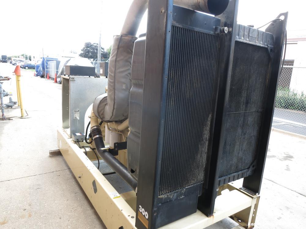 Used Detroit Diesel Model S60 engine rated 550 HP at 1800 RPM, SN-06R0597038.  (From Kohler 300 kW generator set)  Includes base skid and flywheel thru radiator.  Note: generator end housing and cont...