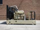 Used Detroit Diesel Model S60 engine rated 550 HP at 1800 RPM, SN-06R0531593. (From Kohler 300 kW generator set.) Includes base skid and flywheel thru radiator. Note: generator end housing and contro...