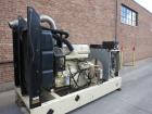 Used Detroit Diesel Model S60 engine rated 550 HP at 1800 RPM, SN-06R0597038.  (From Kohler 300 kW generator set)  Includes base skid and flywheel thru radiator.  Note: generator end housing and cont...