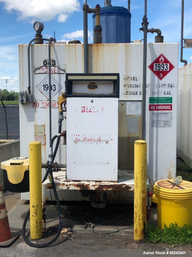 Used 5000 Gallon Double Lined Fuel Tank