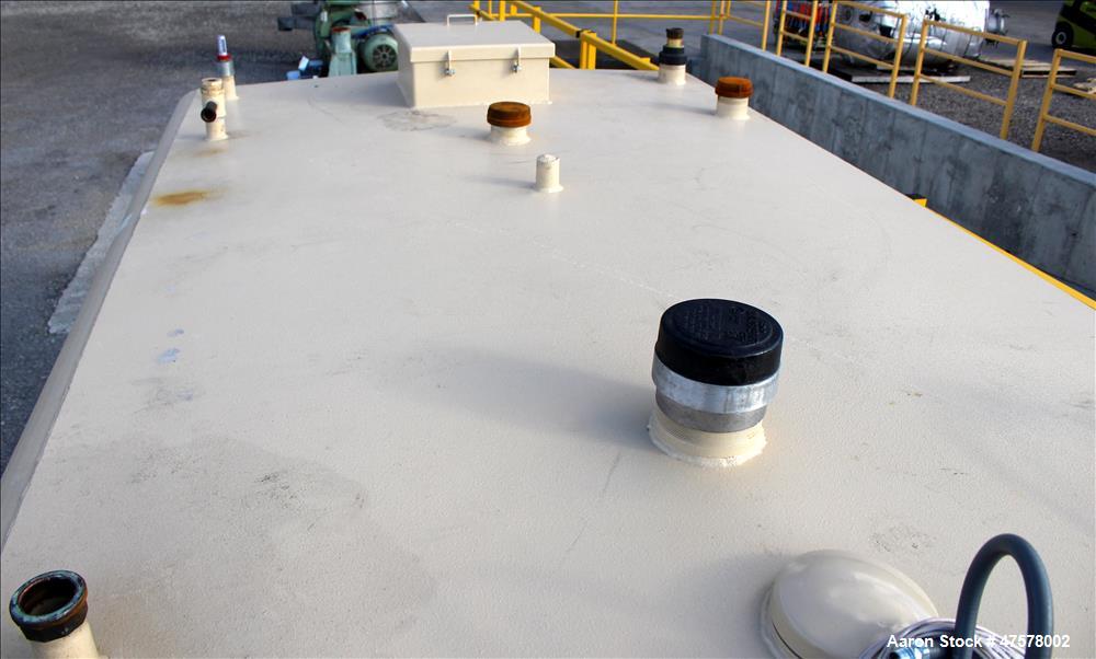 Used Dunn Industries SuperVault MH Multi-Hazard Rated Aboveground Fuel Storage Tank, 2000 Gallon, Carbon Steel, Horizontal. Tank approximate 96" wide x 132" long x 60" tall. Tank complies with the re...