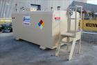 Used Dunn Industries SuperVault MH Multi-Hazard Rated Aboveground Fuel Storage Tank, 2000 Gallon, Carbon Steel, Horizontal. Tank approximate 96