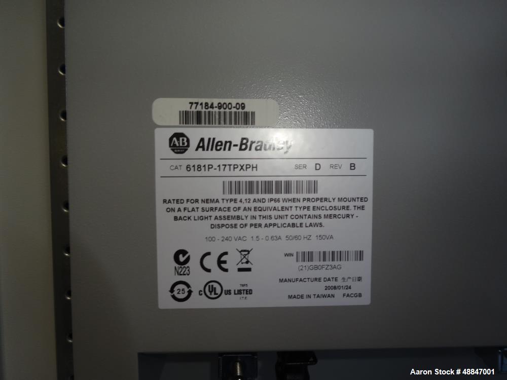 Unused- Allison 501 KB5S Gas Turbine Generator Set Control System.