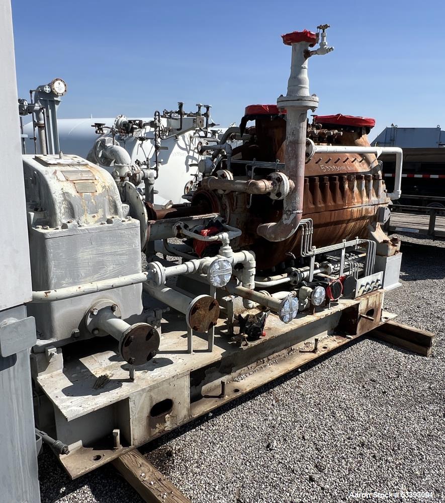 Used – Clark Centrifugal Compressor Model C/T 20341, Size 2M – 5089 CFM, 9 Impellers, w/ GE 1750 HP Motor
