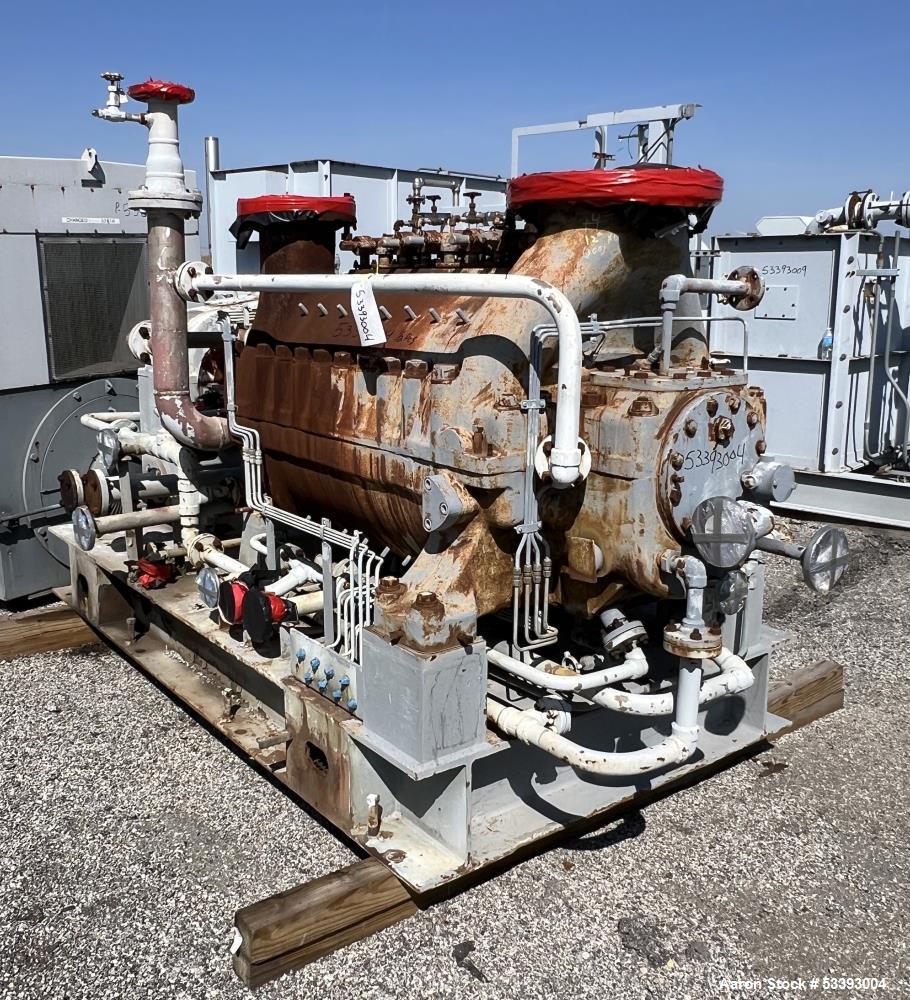 Used – Clark Centrifugal Compressor Model C/T 20341, Size 2M – 5089 CFM, 9 Impellers, w/ GE 1750 HP Motor