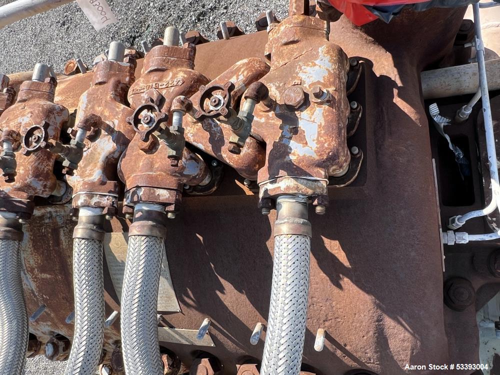 Used – Clark Centrifugal Compressor Model C/T 20341, Size 2M – 5089 CFM, 9 Impellers, w/ GE 1750 HP Motor