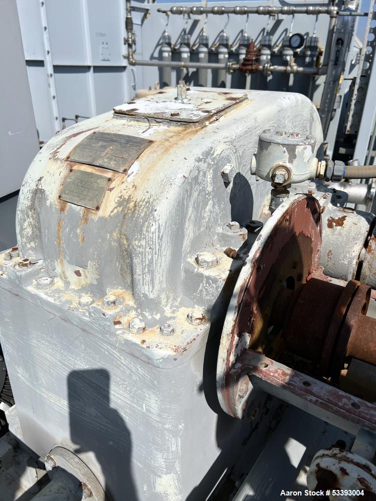 Used – Clark Centrifugal Compressor Model C/T 20341, Size 2M – 5089 CFM, 9 Impellers, w/ GE 1750 HP Motor