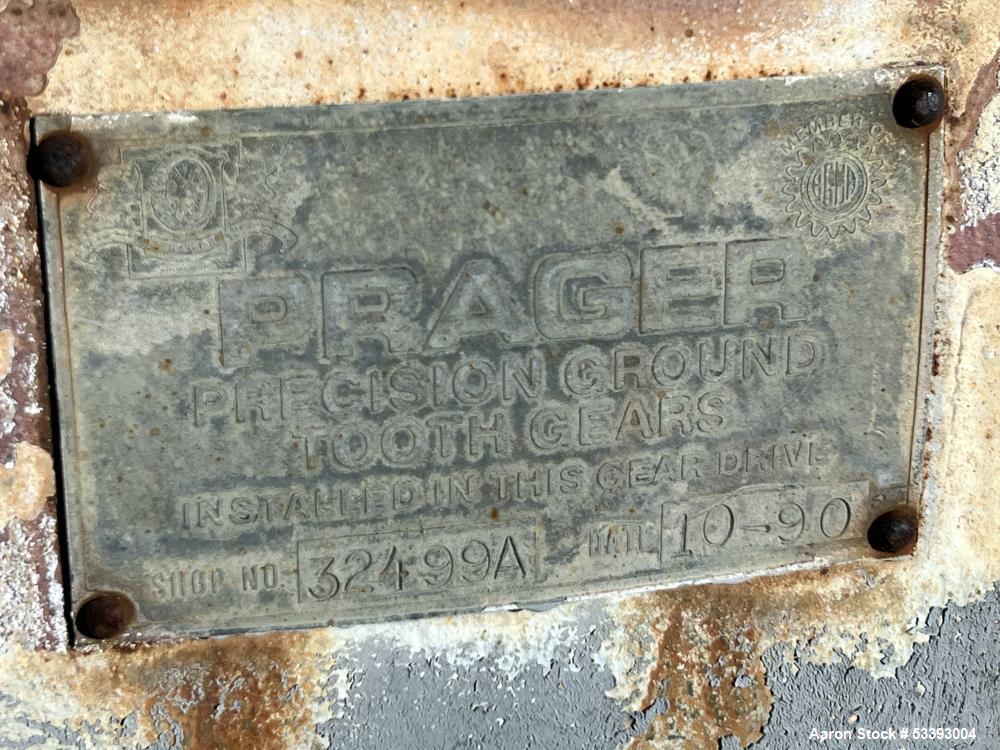 Used – Clark Centrifugal Compressor Model C/T 20341, Size 2M – 5089 CFM, 9 Impellers, w/ GE 1750 HP Motor