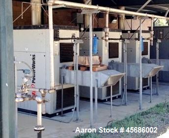 Used Ingersoll-Rand PowerWorks 70 kW microturbine natural gas generator, model