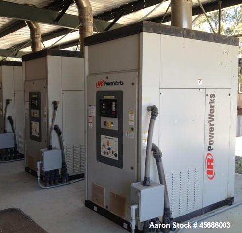 Used Ingersoll-Rand PowerWorks 70 kW Microturbine Natural Gas Generator
