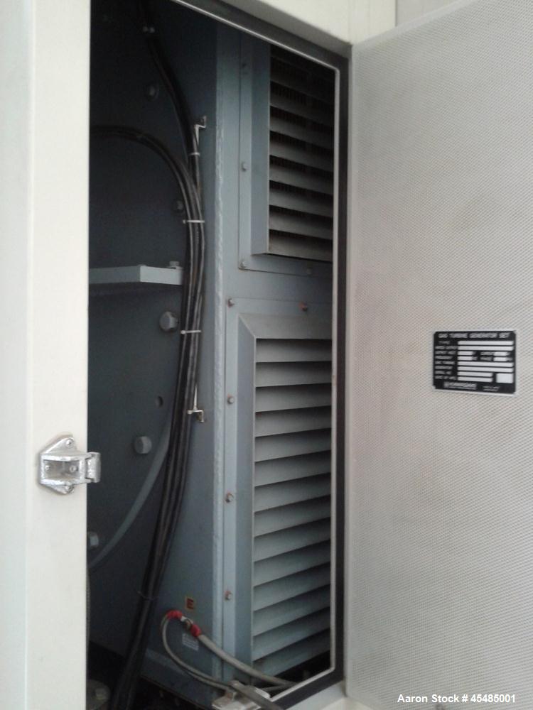 Used Kawasaki Natural Gas Turbine, Model LCA-14750F120.