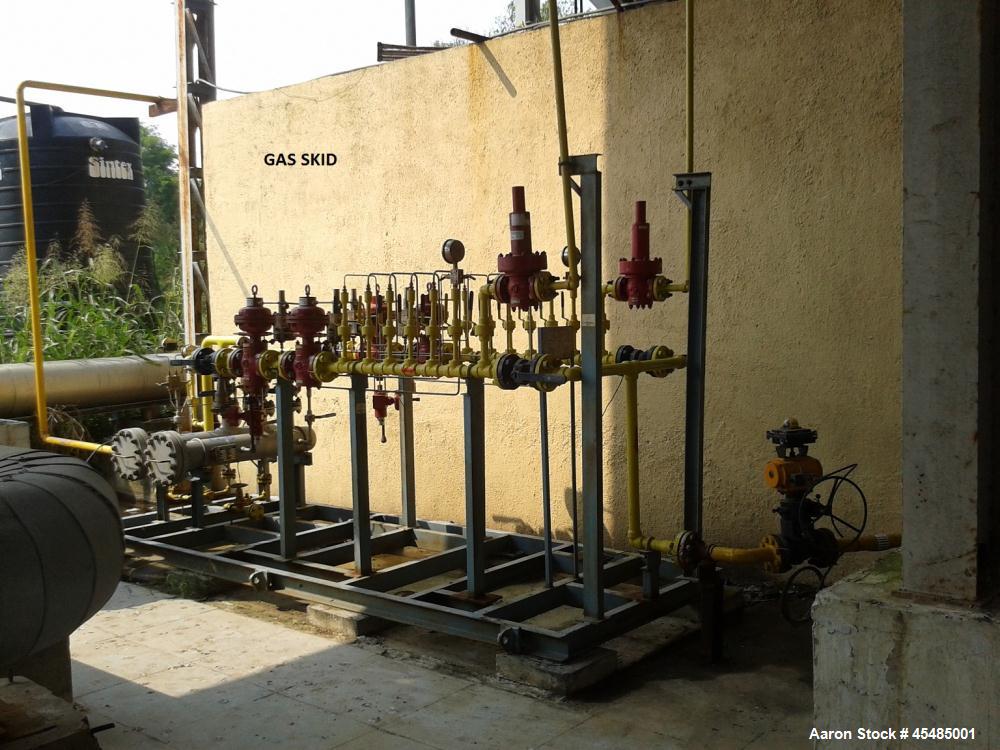 Used Kawasaki Natural Gas Turbine, Model LCA-14750F120.