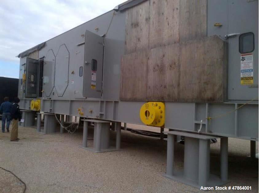 Used GE 103 MW Gas Turbine Generator Set, Model LMS100 PA. Includes: water cooled generator, power system stabilizer (PSS), water injection for NOx control. Combustion inlet air heating anti-icing, (...