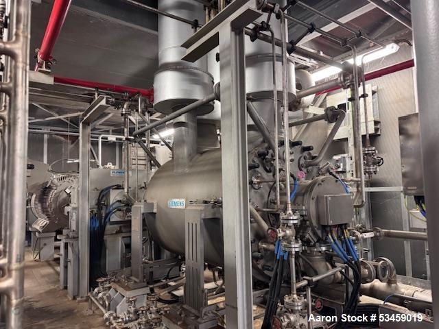 Used Siemens STC-SV (08-8)-B Two-Stage Centrifugal Gas Compressors – 1479 kW, 12,327 m³/h, 9 Bar Max
