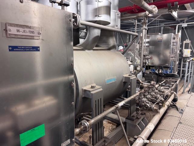 Used Siemens STC-SV (08-8)-B Two-Stage Centrifugal Gas Compressors – 1479 kW, 12,327 m³/h, 9 Bar Max