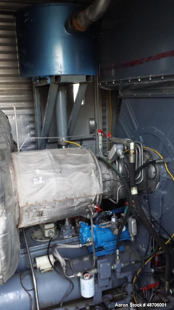 Used Solar Saturn 800 kW Natural Gas Turbine Package.