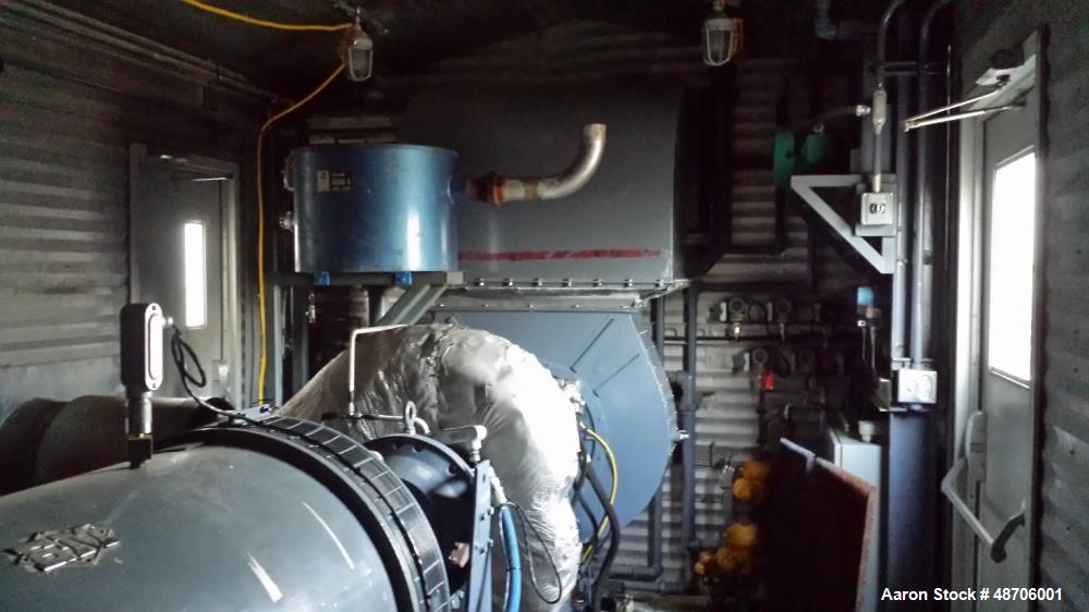 Used Solar Saturn 800 kW Natural Gas Turbine Package.