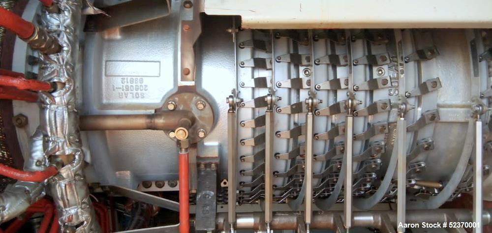 Used Solar 13.8 MW Titan 130 Natural Gas Turbine Generator