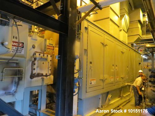 Used Solar Taurus T60 Solonox 4.4 MW Dual Fuel Gas Turbine Generator Set.