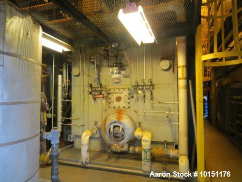 Used Solar Taurus T60 Solonox 4.4 MW Dual Fuel Gas Turbine Generator Set.