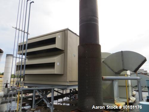 Used Solar Taurus T60 Solonox 4.4 MW Dual Fuel Gas Turbine Generator Set.