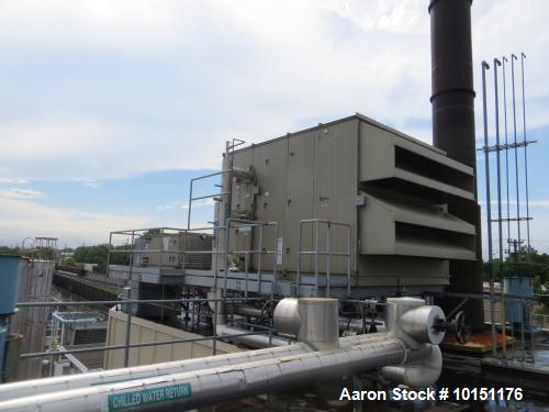 Used Solar Taurus T60 Solonox 4.4 MW Dual Fuel Gas Turbine Generator Set.