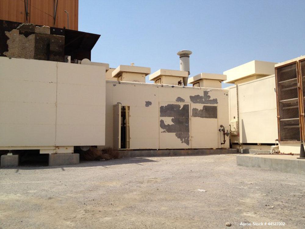 Used Westinghouse Gas Turbine Generator, Model 501B-2, 70mW, 60Hz, diesel fuel (operating on NG), reduced emissions