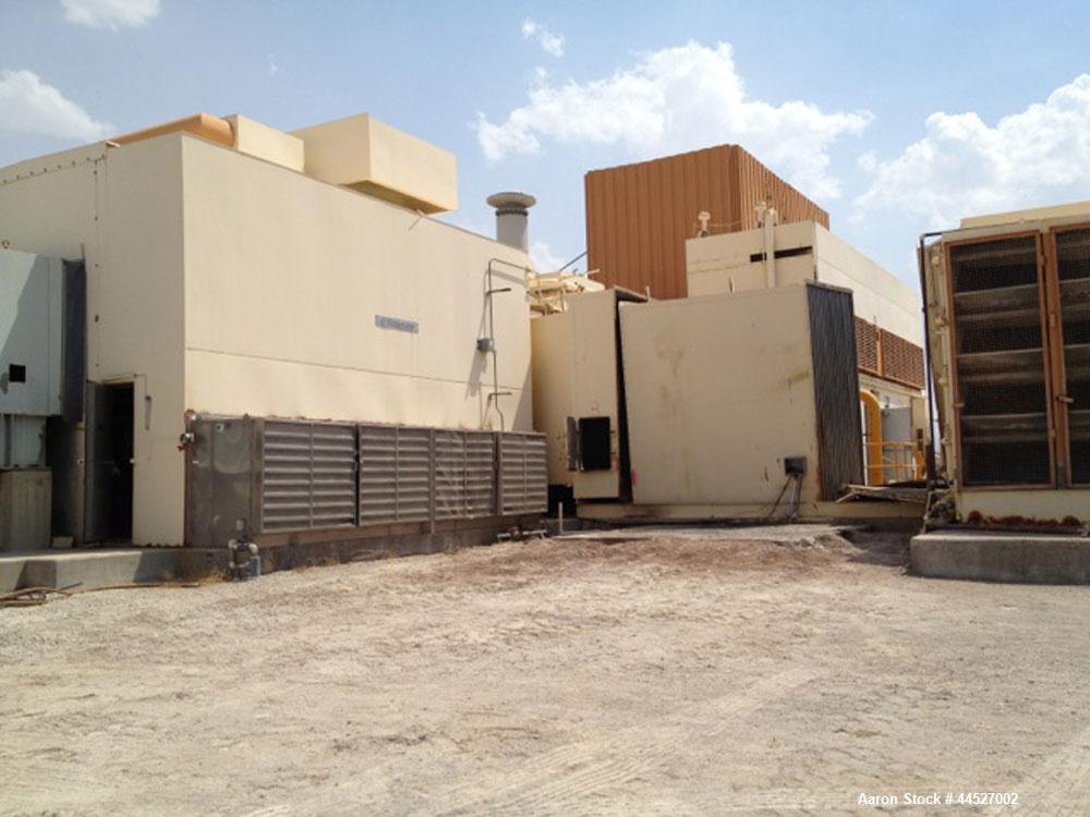 Used Westinghouse Gas Turbine Generator, Model 501B-2, 70mW, 60Hz, diesel fuel (operating on NG), reduced emissions