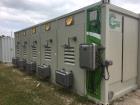 Used Capstone Micro Turbine with Bullet Proof Enclosure, Model C1000, 1,000 kW. Electrical efficiency LHV: 33%. Combined heat and power efficiency: ip to 90%. Voltage: 400-480 VAC. Frequency: 50/60 H...