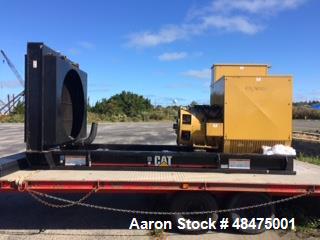 Used Caterpillar Generator End / Open Skid.   3/60/277/480V, 12 wire reconnectable to other voltages. 800 Amp main-line circuit breaker. EMCP II plus digital control panel. UL 2200 listed package. Ye...