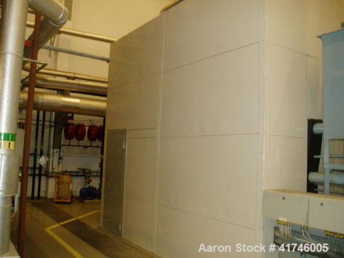 Used 23 MW ABB GT-10 Gas Turbine Power Generator Package, runs on natural gas or diesel oil MK 10, efficiency 29.2%. Electrical start system, heat rate 9986 btu/kW, emissions on 100% load: NoX 34.76 ...