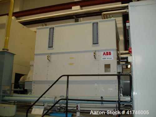 Used 23 MW ABB GT-10 Gas Turbine Power Generator Package, runs on natural gas or diesel oil MK 10, efficiency 29.2%. Electrical start system, heat rate 9986 btu/kW, emissions on 100% load: NoX 34.76 ...
