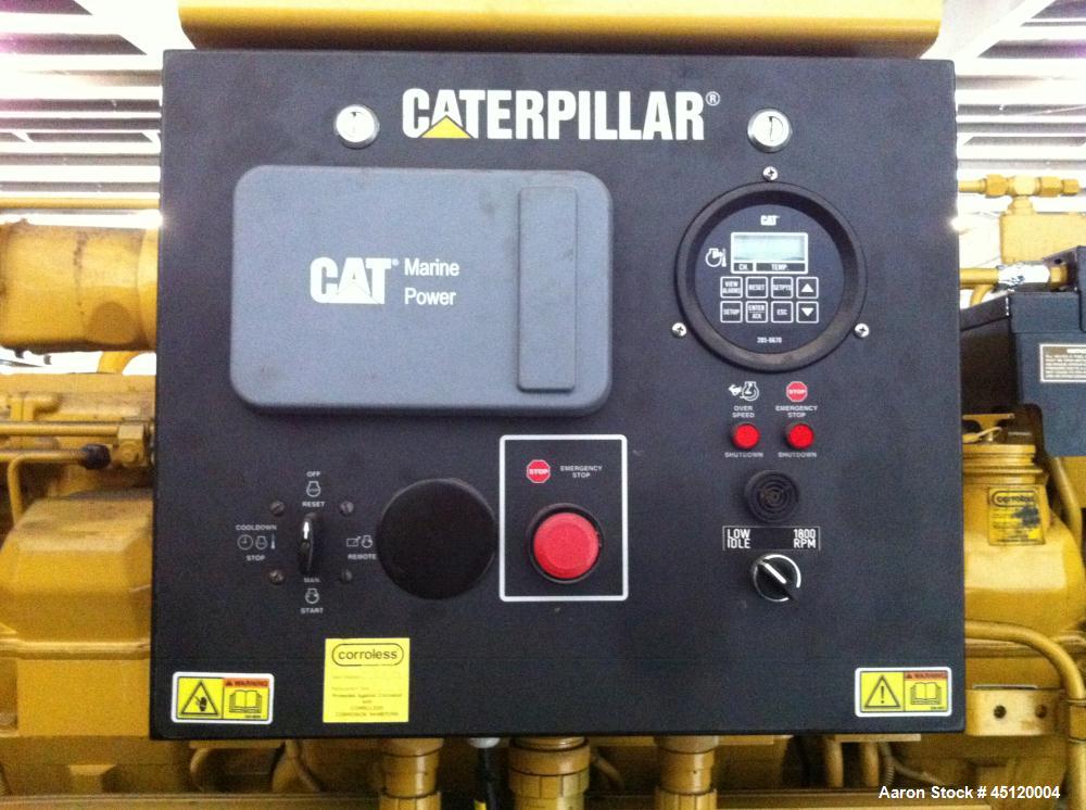 Used Caterpillar 2.3 MVA Diesel Generator.  Output 1915/1824. 3058 Hp (2281 kW).  KVA 60 hz/690V/1800 rpm.  Engine model 3516B, DITA.  Alternator model 53 M80/4p.  0 Hours runtime.