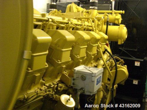 Used- Caterpillar Standby Diesel Generator. Unit rated 1250 kva, 1000 kW, 400 volt, 50 hz. Unit is mounted inside acoustic b...