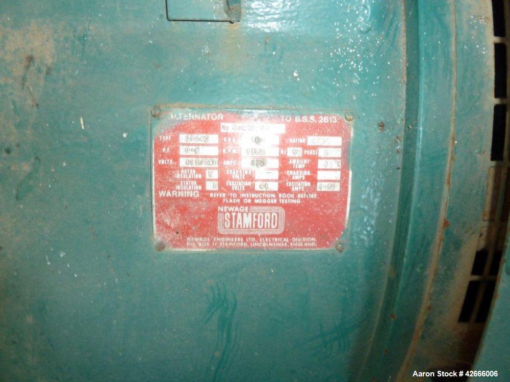 Used Detroit V12-71-T-Twin Turbo Diesel Generator.