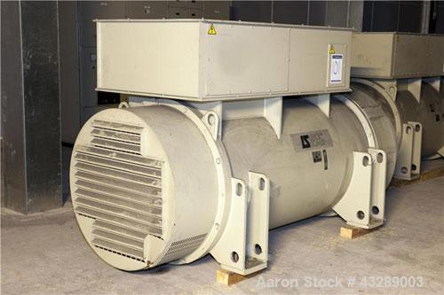 Unused-Leroy Somer Diesel Generator comprised of: (1) Leroy Somer diesel power generator, model LSA 53 XL85-4P, capacity 1440 kW, 1800 kva, 50 hz, speed 1500 rpm, Y=11.000 volt, 94, 5 amp, own weight...