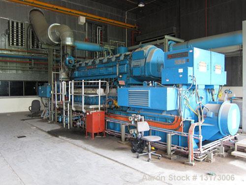 Used-The Louis Allis Company/Fairbanks Morse Dual Fuel Generator, Model 98.000.81/3.