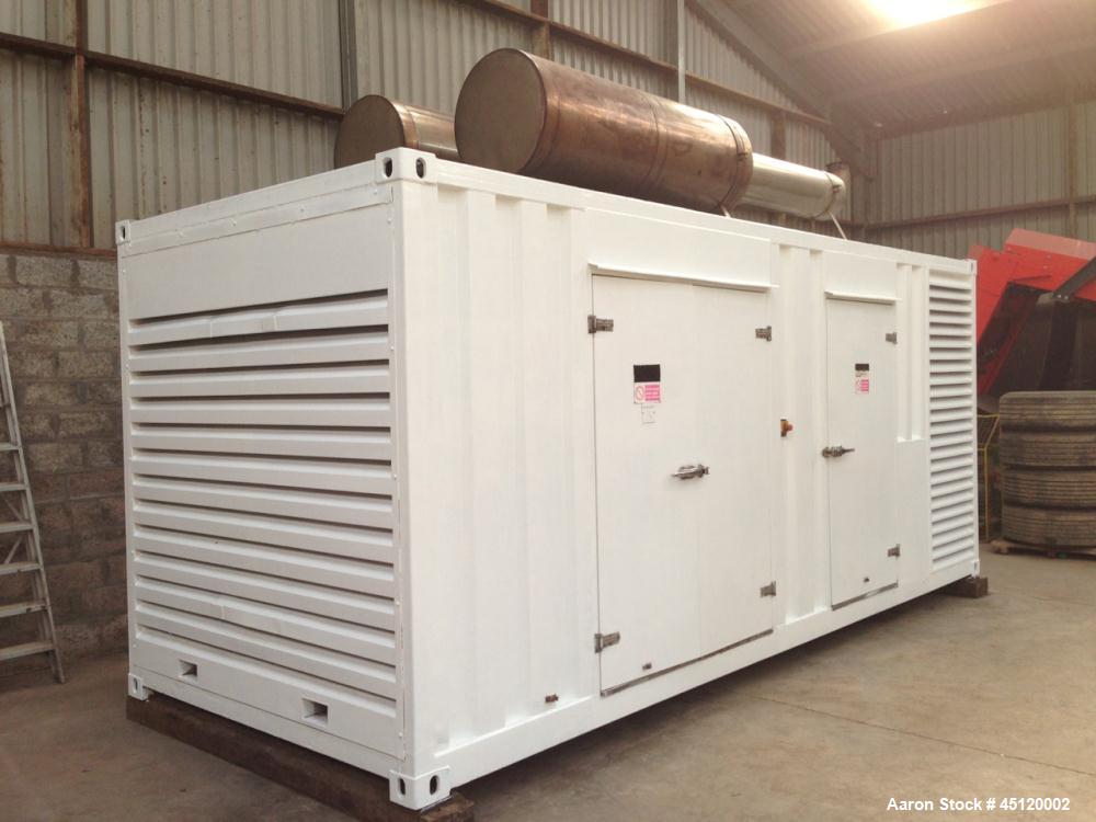 Used Perkins MP800 640 kW Diesel Generator, Model MP800.