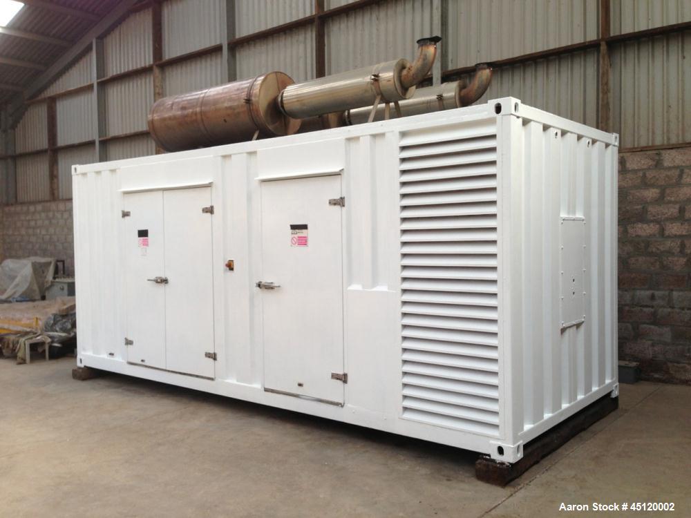 Used Perkins MP800 640 kW Diesel Generator, Model MP800.