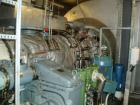 Used 23 MW ABB GT-10 Gas Turbine Power Generator Package, runs on natural gas or diesel oil MK 10, efficiency 29.2%. Electrical start system, heat rate 9986 btu/kW, emissions on 100% load: NoX 34.76 ...
