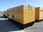 Used-Cat Type C18 Generator.  400V, 500 kVA, 1500 rpm.  Fuel tank 594 gallons (2250 liters).  With hood.  50 Hz.